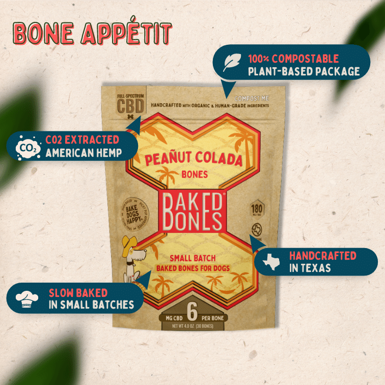 PEAÑUT COLADA Bones